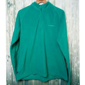 Mountain life teal 1/4 zip fleece women's 20